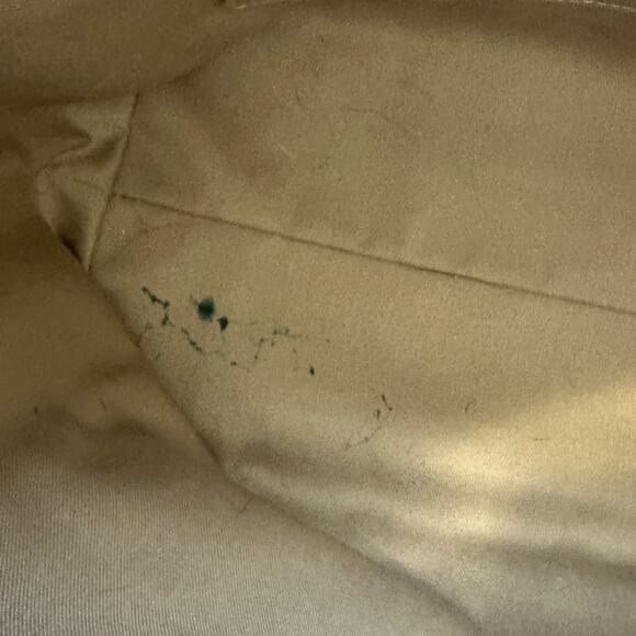 Talbots Printed Saffiano Tote Bag Blue White Red Weave - Picture 11 of 15